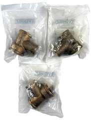 (3 Pack) Everbilt C710-3-LF, 3/4 in. x 1/2 in. x 3/4 in. Forged Bronze FXFXC Tee