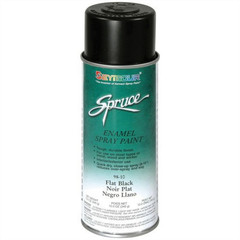 SEY.98-10 Seymour Spruce 98-10 Enamel Spray Paint, 16 fl-oz Aerosol Can, Flat B