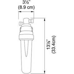Franke Undersink Water Filtration Canister with FRC06 Filter