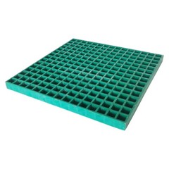 PreAsion® Green Fiberglass FRP Grating 1.9ft*1.9ft Glass Fiber Reinforced