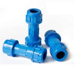 PVC Pipe Quick Connector Adapter Coupling 20-160mm Compression Pipe Fittings