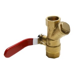 1/2″ 3/4″ 1″ BSP Brass Y Type Strainer Filter Ball Valve Equal Female Thread