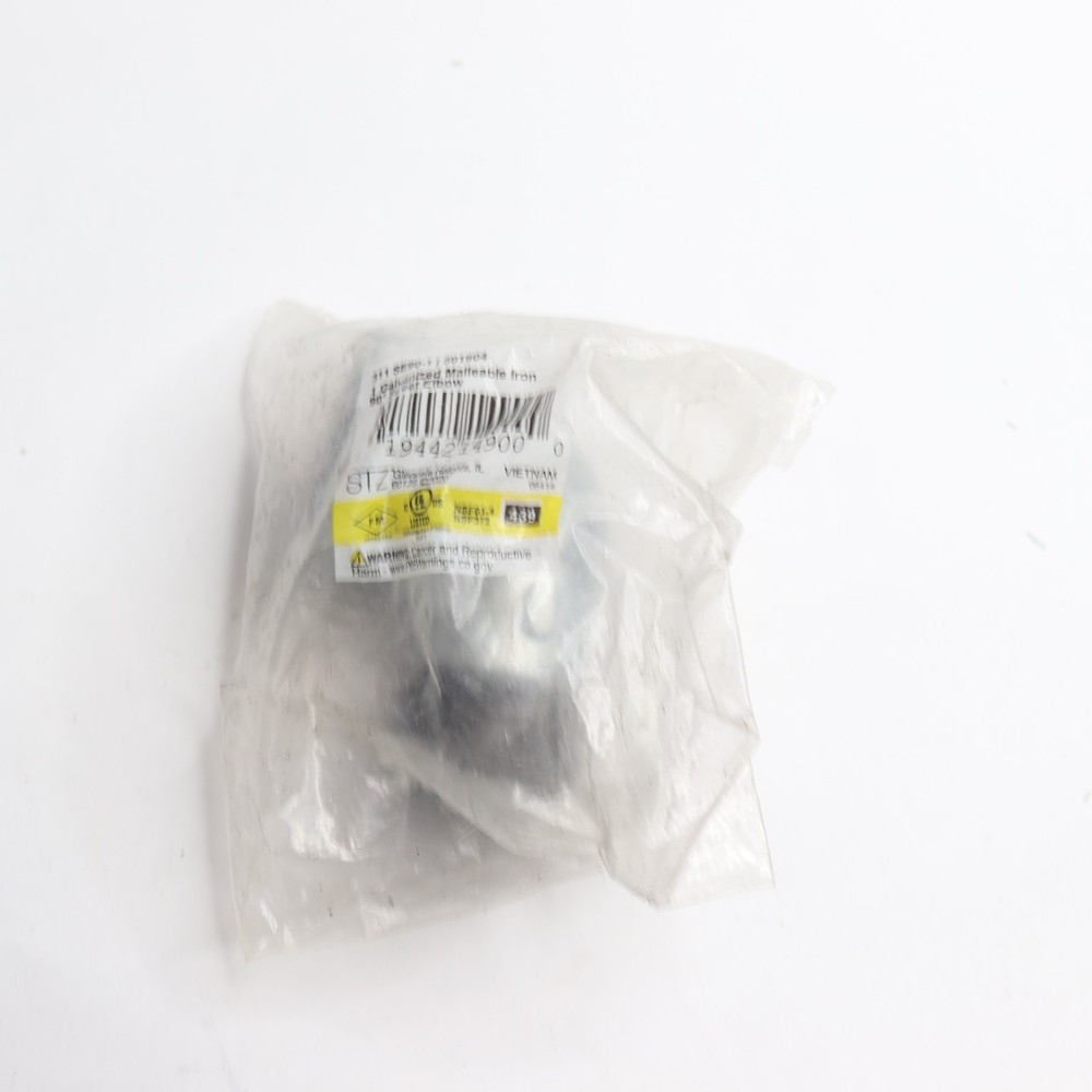 STZ 90-Deg Street Elbow Galvanized Malleable Iron 1″ FIP x 1″ D MIP 311 SE90-1