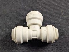 John Guest PP0208WP Push-fit Union TEE, 1/4″ OD Push To Connect 5 pack