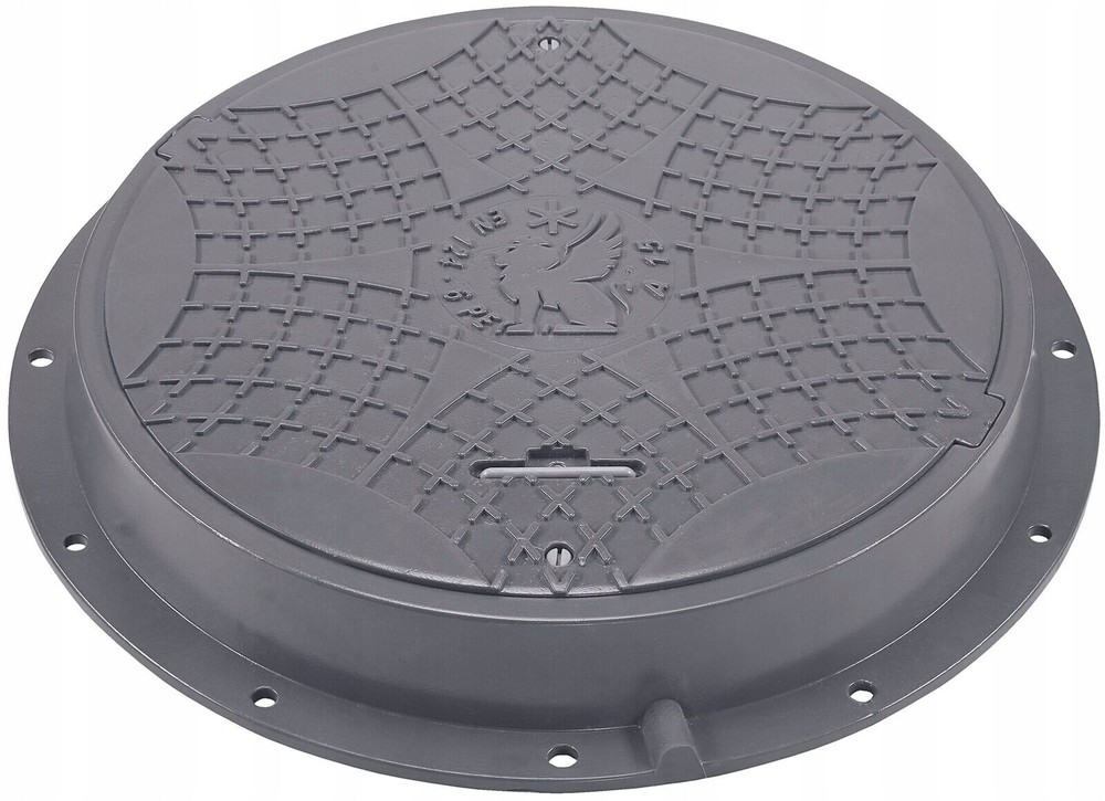 Manhole cover manhole cover DN600/800 A15 BabylonPlast™ grey