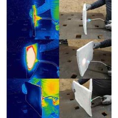 Ceramic Fiber Insulation Mat High Temperature Insulation for Oven Stoves, Forges