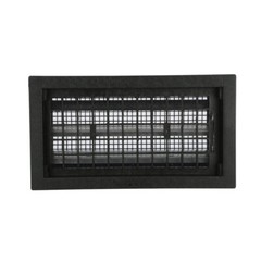 Air Vent 9.5 in. H X 17.5 in. W Manual Black Plastic Foundation Vent (Pack of 5)