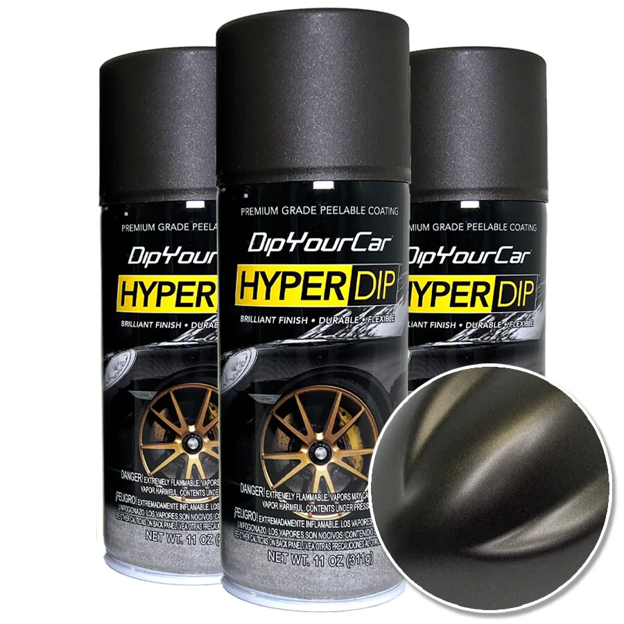 3 PACK – DYC HyperDip Aerosol Brass Monkey (Satin) NEW