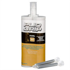 PLI.5760 PLIO-GRIP 5760 Panel Bonding, 400 mL, Cartridge, Black (Part A), Tan (