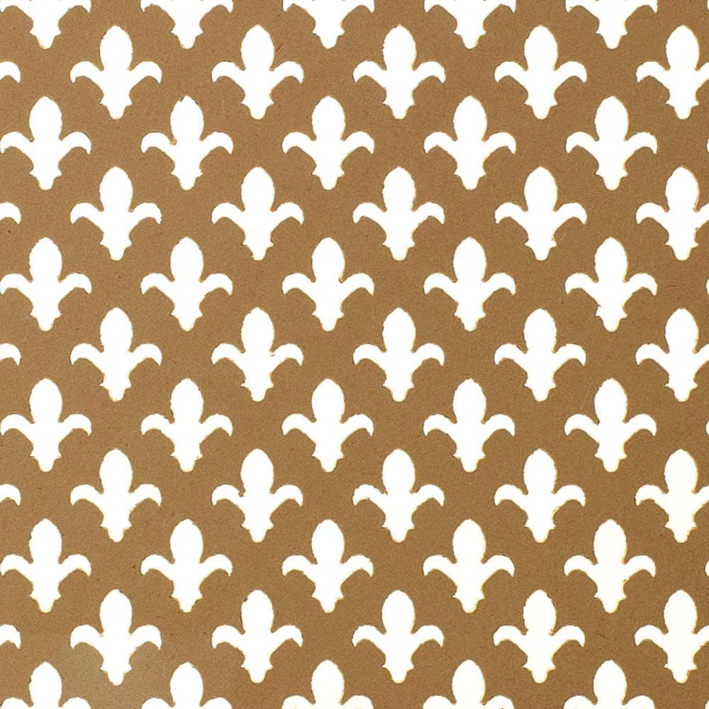 Outwater 6′ x 2′ Unfinished Decorative MDF Cabinet Panel Insert 45% Open