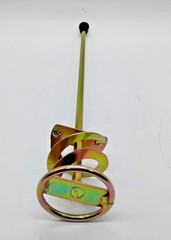 Paint Mixer Drill Attachment Double Helix Stirrer for 1-5 Gallon Bucket VIXAVI