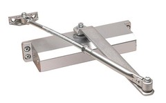 Tell DC100321 Grade 3 Hydraulic Door Closer Aluminum/Steel 30 Min Door