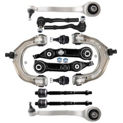 12PC Suspension Kit Control Arms Ball Joints Tie Rod Ends 2006 CLS55 AMG
