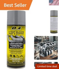 High-Temperature Aluminum Silicone Coating Spray – Heat-Resistant Protective …