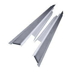 Fits 88 2Dr Outer Rocker Panel Pair Unfinished Coated Steel 734-010