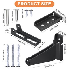 Storm Door Closer Bracket, Reinforced Repair Jamb Bracket Compatible with And…