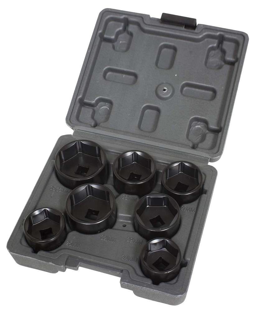 Lisle 13270 7 PC FILTER SOCKET SET 7-Piece Set, Factory