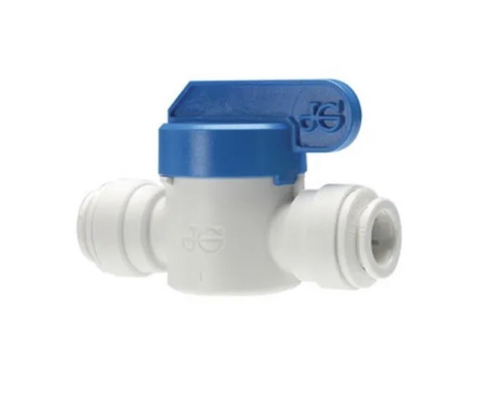 John Guest Speedfit PPSV041212W 3/8 IN x 3/8 IN Shut Off Valve 10 PACK