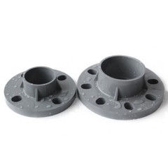 PVC Floor Flange Pipe Fitting Grey Wall Mount Fittings Solvent Weld 20mm~200mm