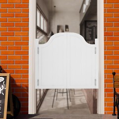 Partition Door Swing Solid Wood Door, Partition Door for Shop Entrance Partition