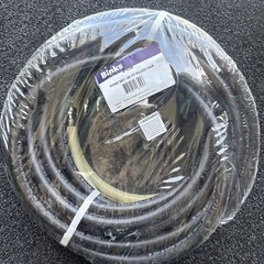 BINKS 25 FT GENUINE”HVLP ERGO-FLEX HOSE 3/8 Black/White Sealed new!