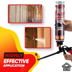 Expanding Spray Foam Insulation Can (3 x 30 oz) – High Density Sealant for Walls