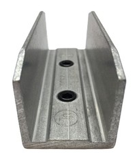 Unistrut 2-Hole Straight Aluminum In-Channel Joiner P2900 NOS