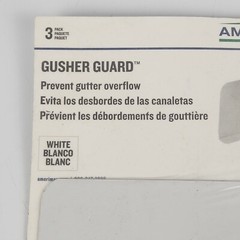 Amerimax GusherGuard White Gusher Guard Overflow Home 25074 3 Pack