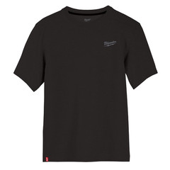 Milwaukee 603B-L Milwaukee Tool HYBRID WORK TEE – SS BLACK L