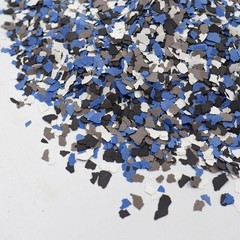 900G/2Lb Decorative Color Chips Blend Garage 2Lb, Black, White, Blue, Grey