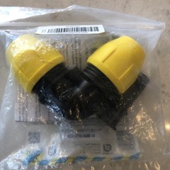 HOME-FLEX Underground IPS Poly Gas Pipe Elbow 3/4” SDR 11 Yellow (18-406-007)