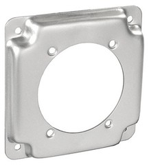 4″ Square Electrical Box Gray Cover Power Outlet Receptacle 2.255″ 30-50 Amp