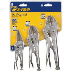 323S Vise Grip 323S 3 Pc. Tool Set Contains One Each: 10WRr, 7Rr and 6LNr Lock