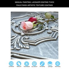 PVC Tin Ceiling Tiles Aged Artwork Panels for Store Bar PL38 Antique tin 10pcs