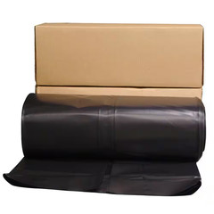 12 ft. x 100 ft. Black 6 mil Plastic Sheeting NEW