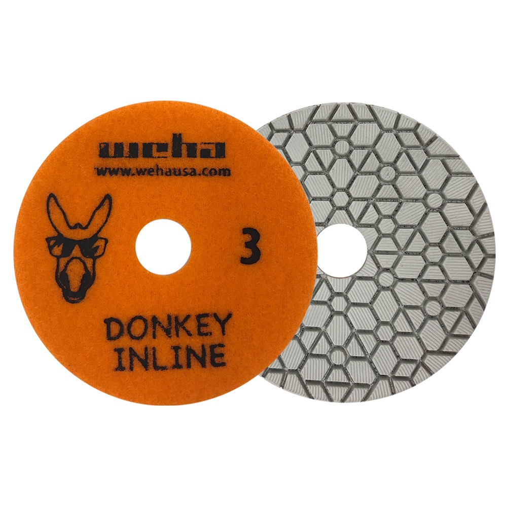 Weha 6″ Step 3 Donkey 3-Step Inline Polishing Pads