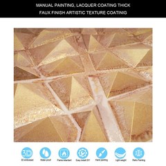 Embossed Ceiling Panels Decorative Walls Tiles PLM101 Vintage brown gold 10Pcs