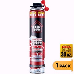 Spray Foam Insulation Can (30 oz. / 850 g) Expanding Sealant, High Density