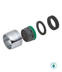 6 Pack Neoperl Dual Thread Aerator 1.5 GPM, Perlator Honeycomb Aerator