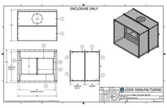 4′ Wide Table Top Spray Paint Booth (3 Phase) – Free Shipping