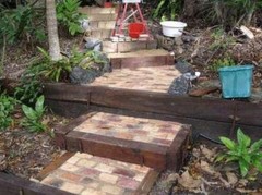 BRICK PATIO GARDEN PAVER SUPPLIES KIT+ 24 MOLDS MAKE 4x8x1.5″ BRICKS, FREE SHIP