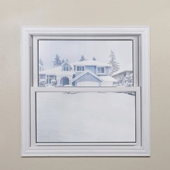 M-D Building Products Polar Block 62 In. x 210 In. Clear Plastic 5-Window