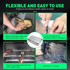 5mm Reflective Insulation Foam Window Insulation for Summer Heat 60″×40″/40″×80″