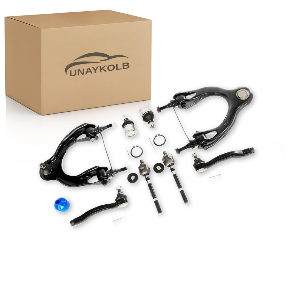 8PC Suspension Kit Tie Rods Ball Joints Arms 92-97 Civic Del Sol 94-96 Integra