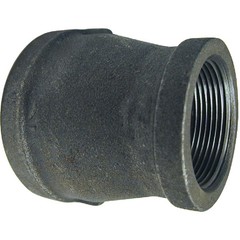 Southland 1 In. x 3/4 In. Malleable Black Iron Reducing Coupling 521-354HN