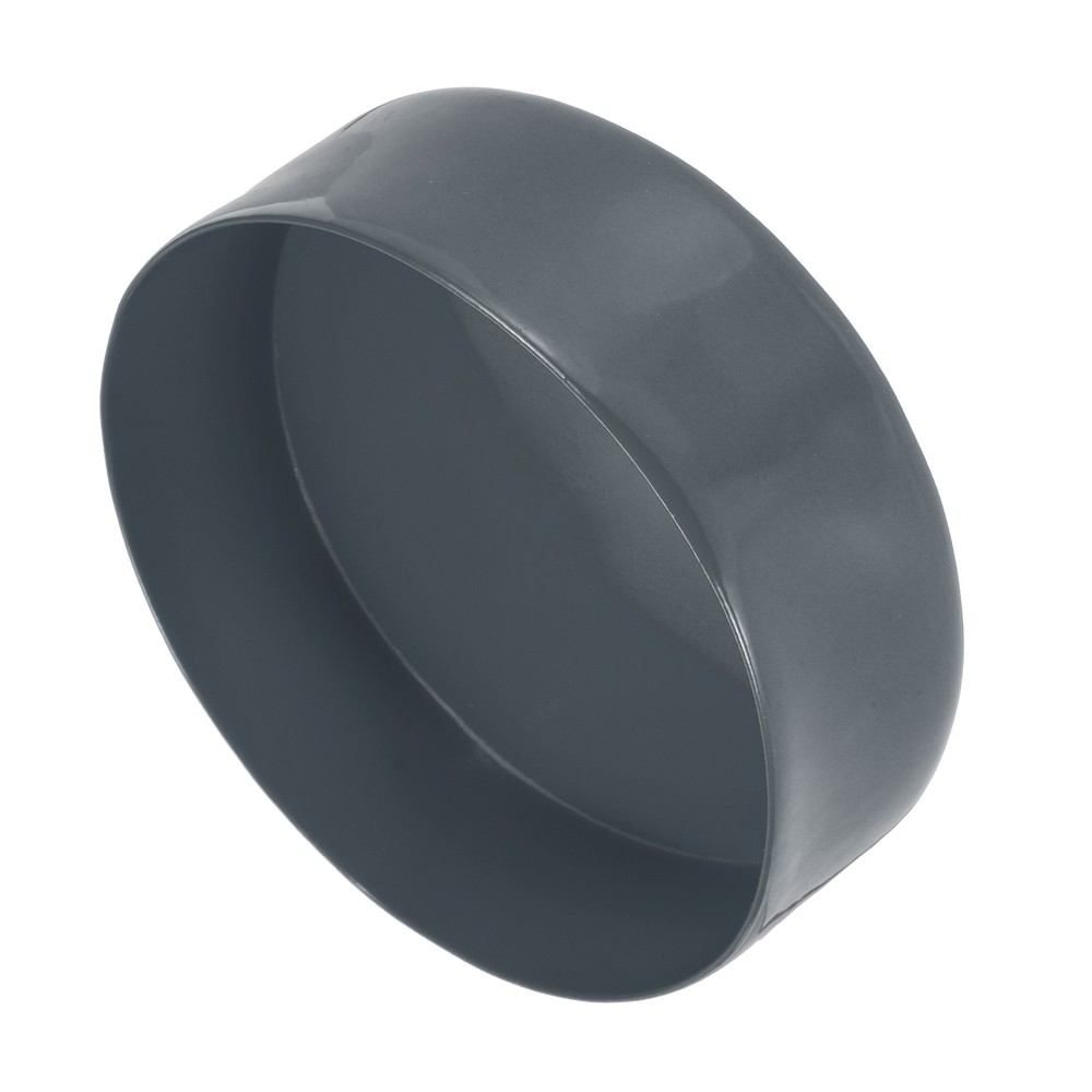 150mm (5 15/16″) ID Rubber End Caps Pipe & Fence Post Protectors Deep Gray