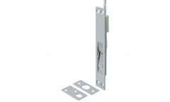 12″, 18″, 24″ and 39″ Extension Flush Bolt, Solid Brass in Brushed Chrome