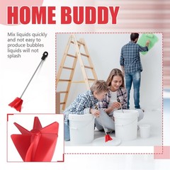 Loosh 3 Pcs 11 Inch Paint Stirrer for Drill, Paint Mixer Attachment, Helix Ep…