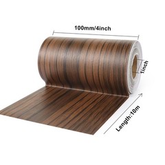 Walnut Wood Grain Repair Tape 4inch X 33ft,Self Adhesive Repair Patch for Fur…