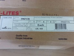 Cooper Lighting Sure Lites TPH7170 exit sign #1B-1144-D10